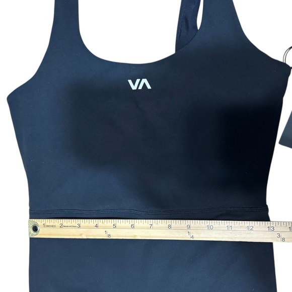 RVCA Women's Essential Unitard One Piece Black Size Medium NWT - Picture 9 of 16